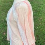 Aerie PINK & CREAM OMBRÉ FREE FLOW TOP Photo 3