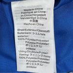 J. Crew Tropical Print Faux Wrap V Neck A Line Dress Blue Multi Size 8 Photo 10