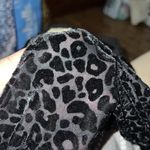 Kori black cheetah print shirt Photo 4