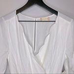 Altar'd State Altar’d State White Short‎ Wrap Top Romper Size M Photo 7