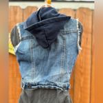 Highway Jeans Denim Vest with Hoodie Size Small Photo 4