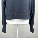 Cotton On Blue Crewneck Long Sleeve Pullover Sweater Women's Size Medium Photo 3