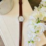 Timex Indiglo Brown Leather Watch Photo 0