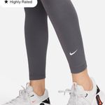 Nike  One Tight Fit Mid Rise Full Length Women's Grey Training Therma-FIT Legging Photo 1