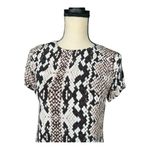 Olivaceous  Snake Print Mini Dress Size S Photo 4