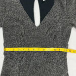 Free People  Heartstopper Dress Gray XS Long Sleeve Tweed Mini Fit & Flare Skater Photo 12