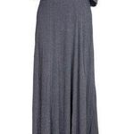 Show Me Your Mumu Renee Ruffle Maxi Dress Dancing Queen Shine Smoke Photo 0