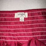 Umgee Vibrant Pink Striped Top Photo 3
