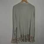 LOGO By Lori Goldstein Rayon Cardigan with Printed Trim A347517 Size 3X Photo 3