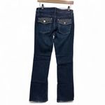 White House | Black Market Dark Wash Rhinestone Bootleg Jeans- Size 8R Photo 1