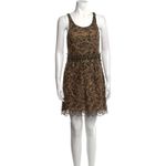 Balenciaga  Black & Gold  Sleeveless Mini Dress US6, FR38 Photo 3