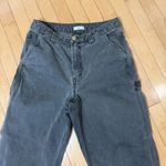 Aritzia TNA Grey Denim Jeans Wide Leg Size 6 Photo 3