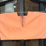 Sabo Skirt Y2K  cropped top neon tangerine tube top v neck tumblr 2010s vintage Photo 0