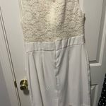 Dressbarn Cream Lace Dress Size 14 Photo 2
