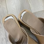 By Far Sandals leroy heeled patent leather womens Beige (size 7) slip on y2k Tan Photo 6