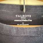 Talbots Basic Black T Shirt Photo 1