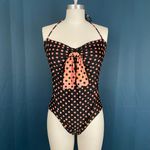 Pierre Cardin Vintage 80s Polka Dot One Piece Swimsuit Photo 0