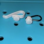 3pcs Beach Bag Hook With Carabiner #249 White Photo 2