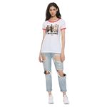 Stranger Things  It Only Gets Stranger White T Shirt Teens SZ 2XL women’s Photo 1