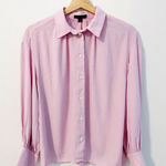 J.Crew  Long Sleeve‎ Button Down Shirt with Dress Shirt Collar in Icy Orchid M Photo 0
