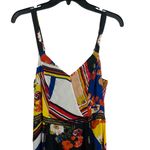 Parker  Silk Floral Scarf Dress Multicolor Size 4 New Photo 1