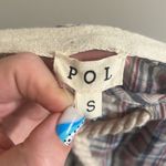 POL ✨ Plaid Drawstring Cotton Lounge Sz Medium Pants✨ Photo 7