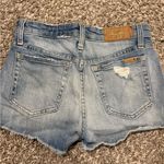 joe's jeans  Light Blue Distressed Denim Shorts Photo 2