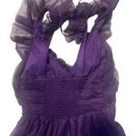 Anthropologie ‎ Ruffled Tulle Mini Dress Photo 7