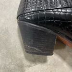 Raphael de la Forre Vintage Black Leather Western Dress Boots Size 8M Spain Photo 6