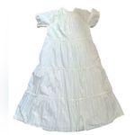 Madewell White Maxi Dress Photo 4