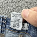 Rue 21 Y2K Denim Jean Corset Strapless Top Tue Bustier Stretch Women's Large Photo 3