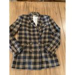 Veronica Beard  Oria glen tonal Plaid double breasted Dickey Jacket wool blazer 0 Photo 12
