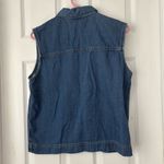 Coldwater Creek Vintage 90s  Blue Denim Vest Photo 1