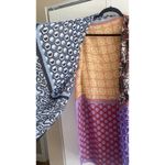 Lovestitch ‎ Boho Patchwork Open Kimono 100% Viscose One Size Open Cardigan Light Photo 2