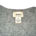 Neiman Marcus  Cashmere Gray Sleeveless Knit Dress SMALL Photo 2