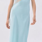 Urban Outfitters UO Rose Satin Maxi Dress Photo 0