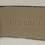 Jessica Simpson  Brown Snake Print Belt with Gold Buckle Photo 4