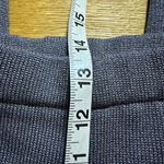 NWT Gray shimmer Woolf blend knit pants 14 Silver Photo 11