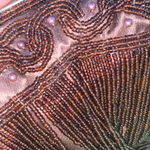 Bijoux Terner  Brown Beaded Clutch Photo 1