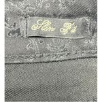 ZARA  Premium Denim Paisley Velvet Skinny Pant size 6 Photo 6