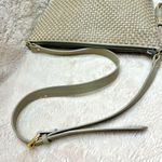 YSL RARE Vintage Woven Taupe Shoulder Bag Full Inclusion Photo 10