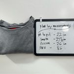 Nike Vintage  Womens XL Red Tag Long‎ Sleeve T-shirt Crewneck Gray Activewear Photo 10