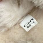 Boden cross over sheepskin house slide slippers Size 7 Photo 2