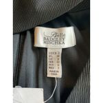 Belle Badgley Mischka Black Sleeveless Choker Neck V-Neck Party Cocktail Dress Photo 11