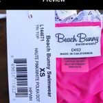 Beach Bunny  Haute Dot Tri Bikini‎ Top nwt Photo 7