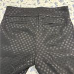 Charter Club  Black on Black Polka Dots STRETCH dress pants Size 10 Photo 5