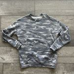 Athleta Balance Grey Camouflage Activewear Pullover Sweatshirt Size XS Photo 1