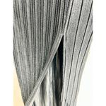 Suboo Crystal Bell Sleeve Plunging Wire Neck Maxi Dress Black Women's Size XS Photo 4