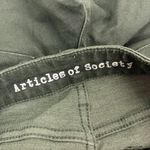 Articles of Society Jeans 25 Green Skinny Stretch Denim Y2K Trendy Casual Photo 6