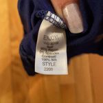 Michael Stars  original tee blue cotton and silk one size Photo 5